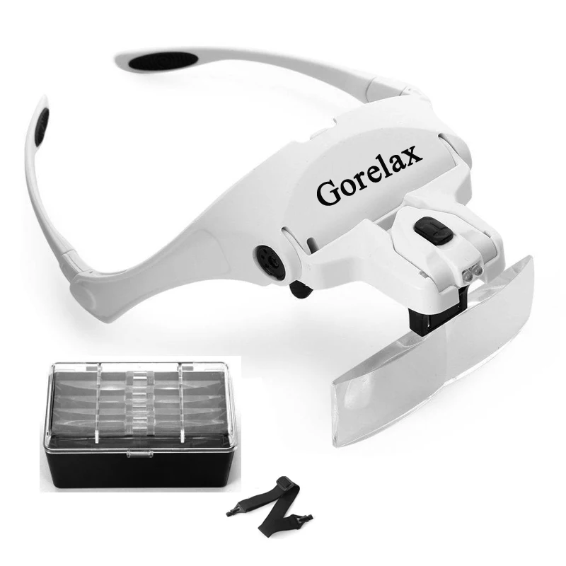 usando lupas 5 lente lupa da lupa