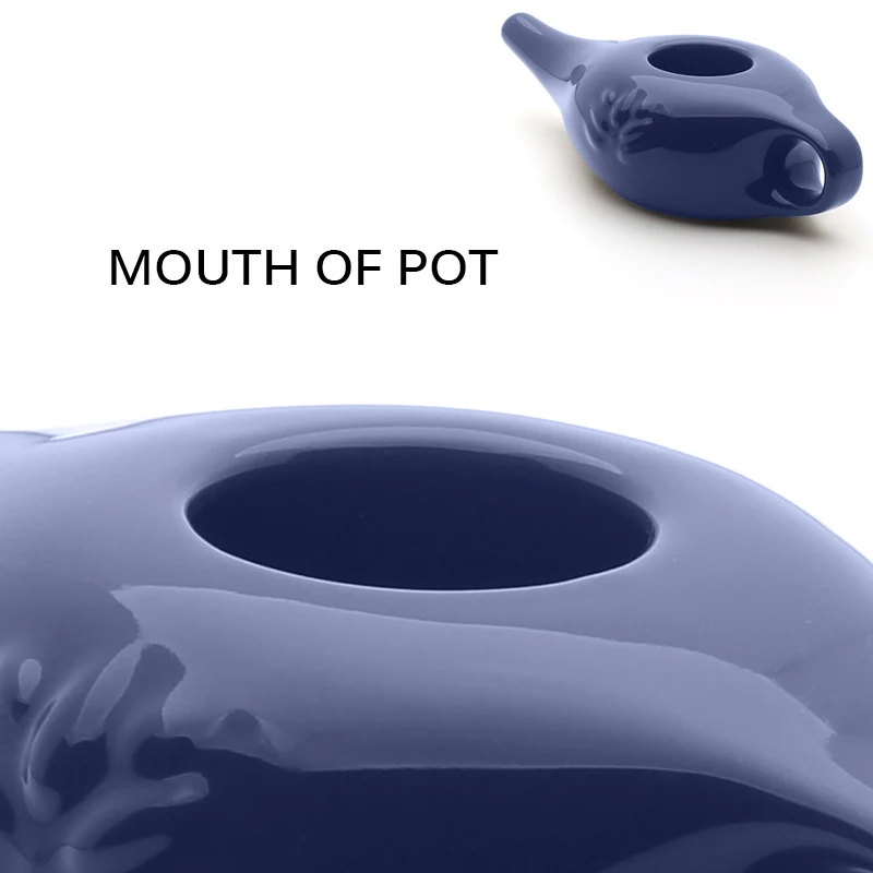 Портативный набор для мойки керамики Neti промывания носа Pot Nose Sinus rhintis Allergy