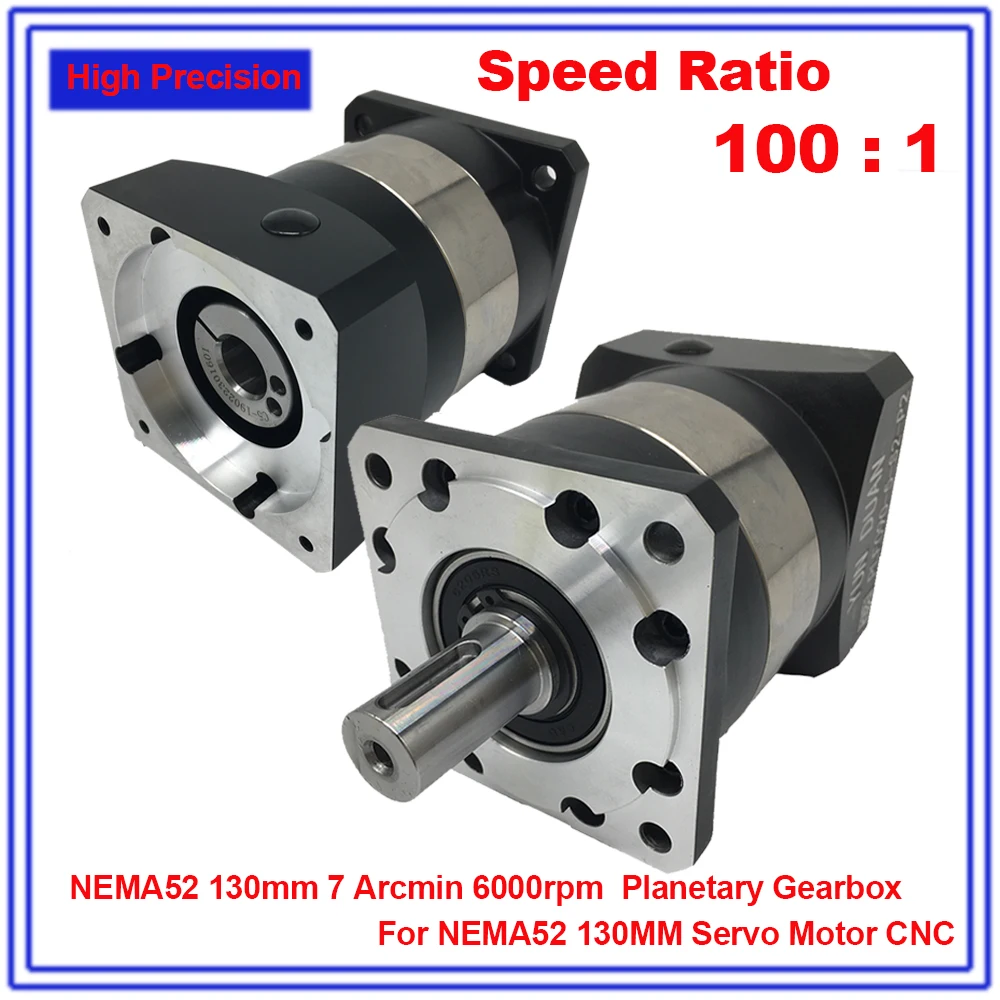 Servo Gearbox 1001 Speed Ratio 120MM Reducer 22MM Input