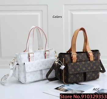 

Luxury Leather Handbags Women Bags Designer Brand Women's Shoulder Bags Large Capacity Ladies Hand Bags L514 Louis Vuitton LV-