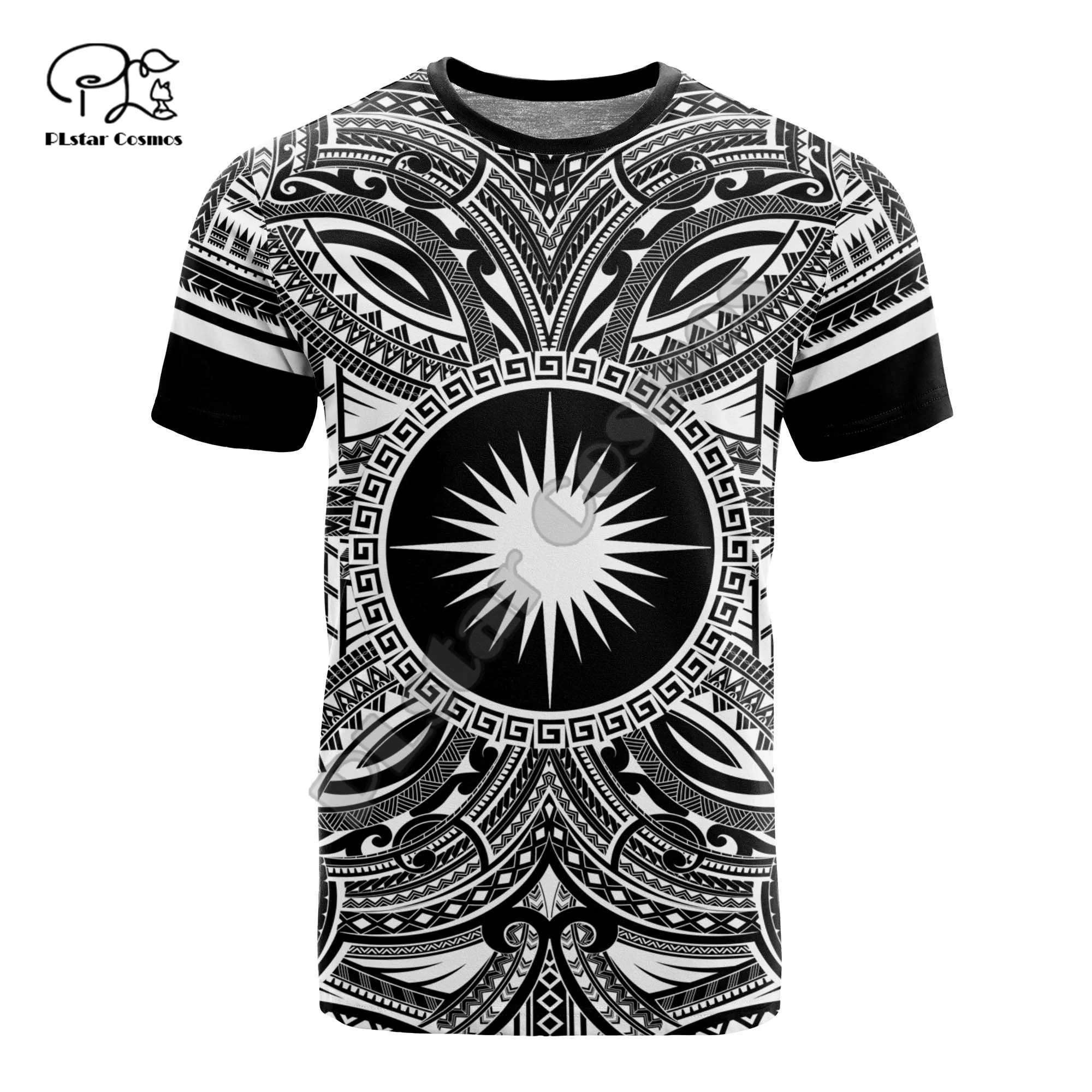 Marshall Islands Custom Personalised Baseball Shirt Polynesian Tribal Tattoo