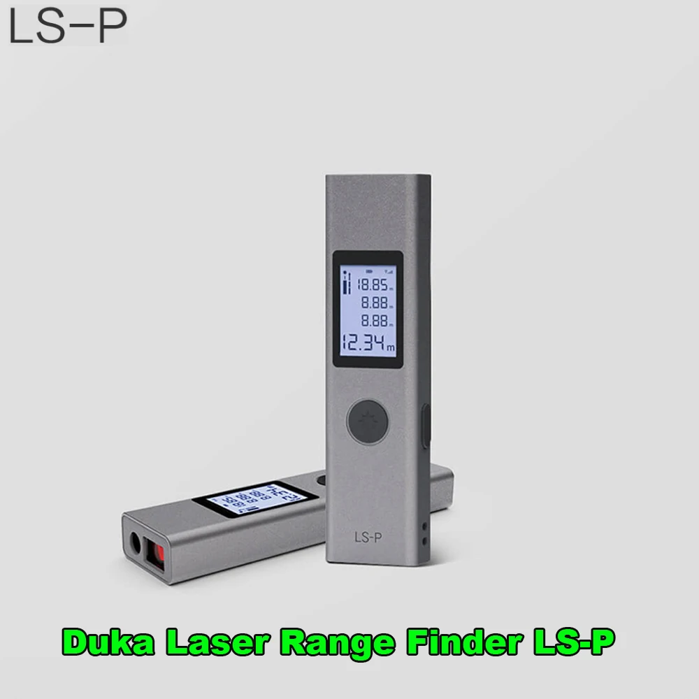 Youpin Duka 40m LS P цифровой лазерный дальномер Портативный USB флэш зарядное устройство
