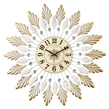 

Nordic Creative Wall Clock Large Art Silent Luxury Living Room Wall Clock Modern Design Minimalist Reloj Pared Home Decor DA60WC