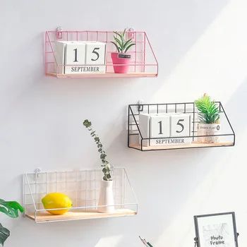 

wall shelf Floating Shelf Wall Mounted Iron Storage Shelf for Picture Frames Collectibles Decorative Items Great for Living Room