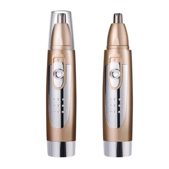 

Portable Electric Ear and Nose Hair Trimmer Clipper Battery-Operated Nasal Hair Removal Shaver Tool for Men
