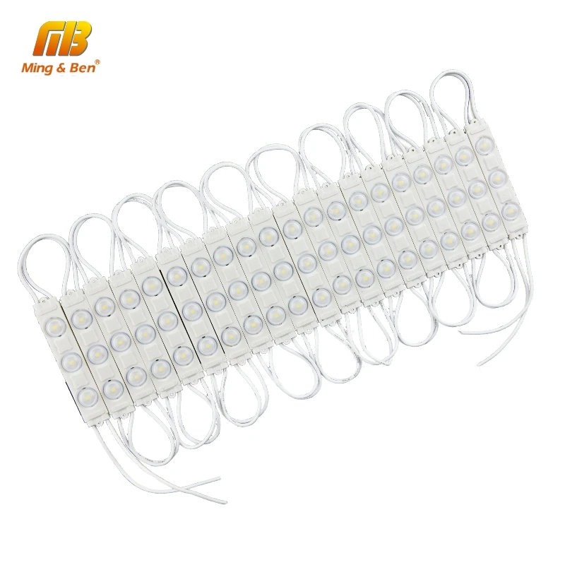 

LED Module Light Advertising Lamp 5PCS 10PCS 15PCS 20PCS White 220V 3M Stickers Silica Gel Pad Decorative lights For Bar Hotel