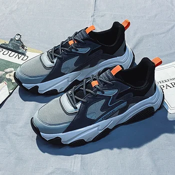 

New daddy shoes non-slip wear-resistant cold sticky Breathable Lightweight Sneakers Mesh Walking Wear-Resistant Footwear Shoes