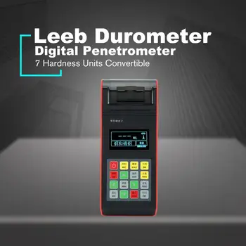 

Digital Leeb Durometer Hardness Tester meter Penetrometer Sclerometer with With Printer Funciton 100V-240V TH-110