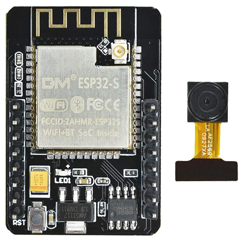 Módulo de Câmera Gêmeo Ov2640 Placa para Câmera de 2mp sem Fio Wi-fi Bluetooth Slot para Cartão tf para Arduino Raspberry pi Quadro demonstração - Imagem 6