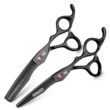 

6 Inch Hair Shears Hairdressing Scissors Haircut Barber Scissors Set Salon Shear Cutting Thinning Kit for Hairdresser