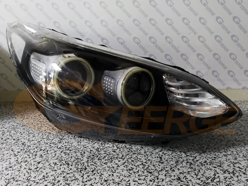 Для Kia Sportage MK4 KX5 2015 2016 2017 2018 отличные ультра яркие кольца с монолитным блоком