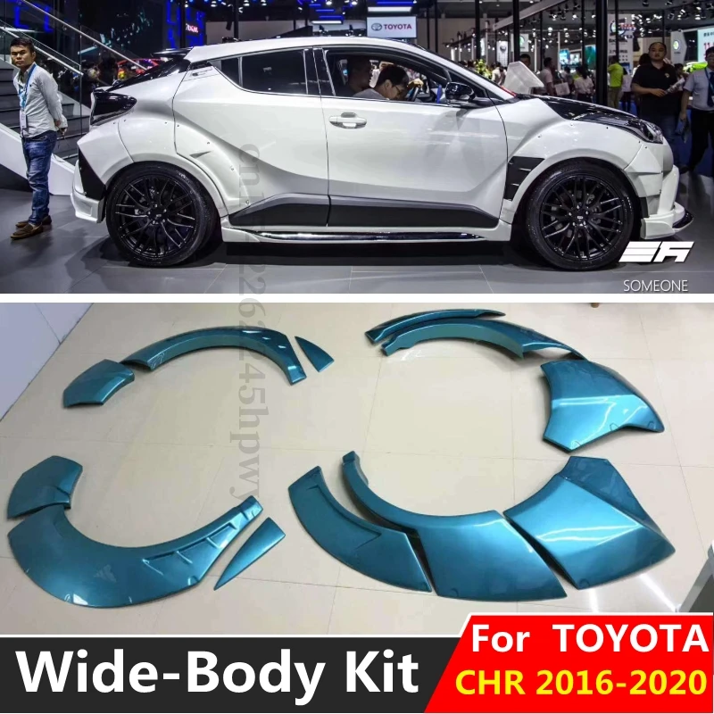 For Toyota Chr Chr Wide Body Kit Rear Front Fender Over Flares Tuning