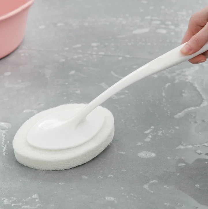 Щетка с длинной ручкой ластик волшебная губка Diy Чистящая губка для мытья посуды Кухня Туалет Ванная комната Мойка чистка инструмент аксессуар