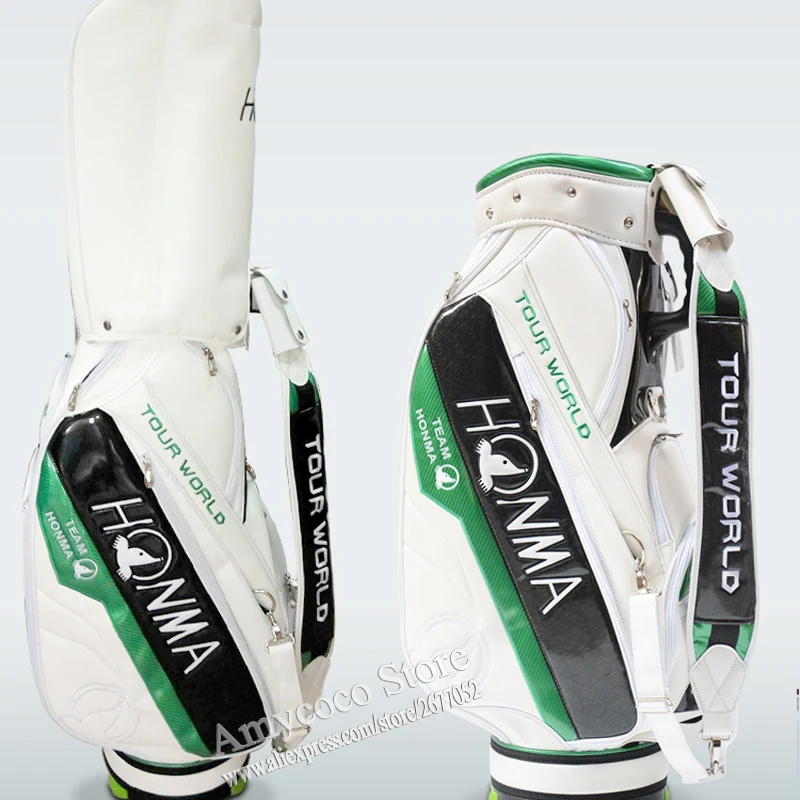 Новая сумка для гольфа высокого качества PU Сумка для клюшек для гольфа на выбор 9. Дюймов HONMA стандартная сумка для гольфа стандартная шариковая посылка Cooyute