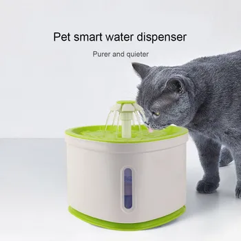 

Automatic Cat Fountain Pet Drinking Water Dispenser Electric LED Dog Drinking Fountain USB Powered Cat Feeder Drink Filter