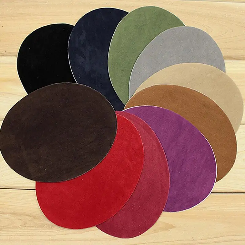 NEW 1Piar Denim Elbow Patches Sewing Applique Iron-on Elbow Knee Repair Patches Applique Wholesale