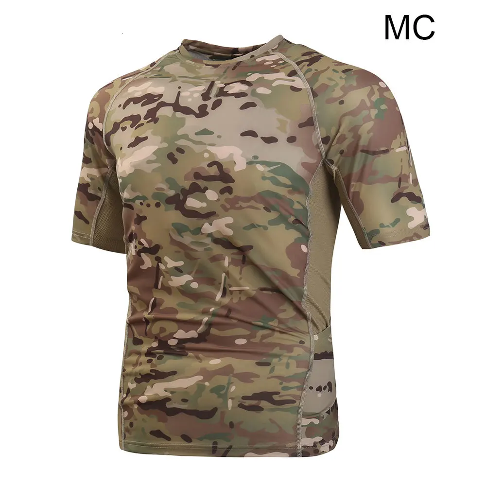 SINAIRSOFT, тактическая рубашка с коротким рукавом, камуфляжная Военная футболка, спортивная одежда для альпинизма, дышащая сетчатая ткань LY2075