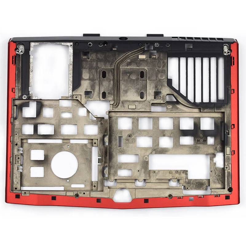 Для Dell Alienware M14X R1 R2 ноутбук Нижняя крышка корпуса R5DX6 0R5DX6 красная сборка корпуса Нижняя крышка