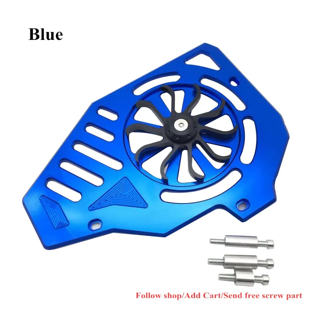 Модифицированная мотоциклетная nmax CNC Вращающаяся крышка вентилятора решетка радиатора Решетка охлаждающей жидкости сетка двигателя для honda PCX125 150 CLICK125 150 ADV150