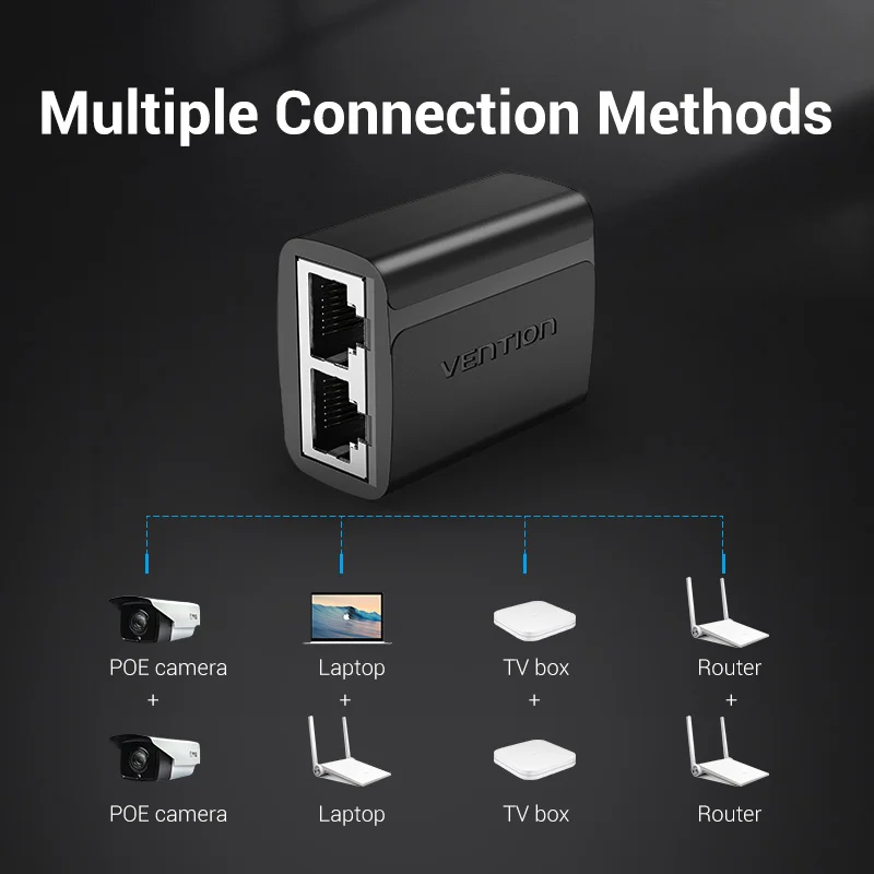 Mini boîtier de commutation réseau airies LAN, adaptateur Internet Ethernet,  commutateur répartiteur, ordinateur, 2 ports, Rj45 - AliExpress