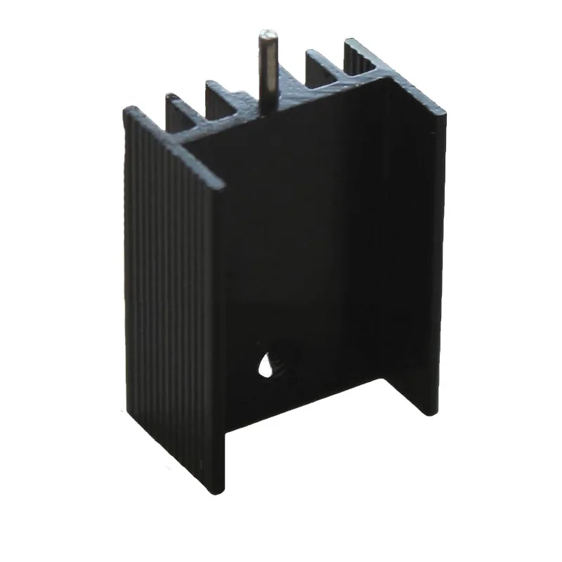 Aluminum Heat Sink TO-220 Mosfet TO 220 Heatsink Cooler Radiator for MOS LM317 L7805 L7812 L78XX Transistor Set 10pcs aluminum heatsink
