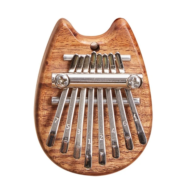 Kalimba Thumb Piano Mini Kalimba 8 Key Portable Mbira Finger Piano Best Gift for Kids Birthday Christmas Beginner Pa