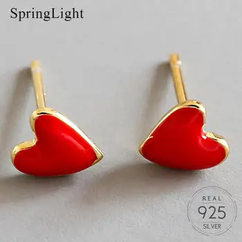 

Springlight Chic 925 Streling Silver Hollow Geometric Large Square Stud Earrings Ins Korean Simple Fashion Earrings For Women