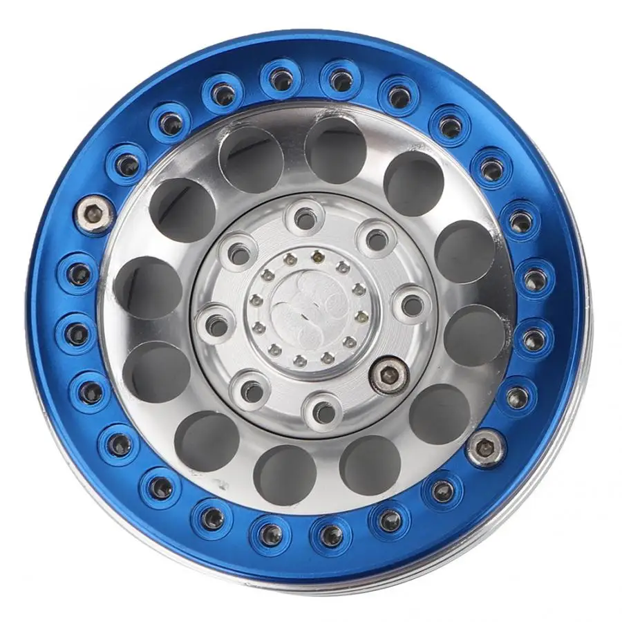 

Hot 4Pcs/lot 1.9in RC Wheel Hubs Aluminium Beadlock Wheel Rims Hubs for SCX10 1/10 RC Crawler Car Spare Parts Wheel Rims