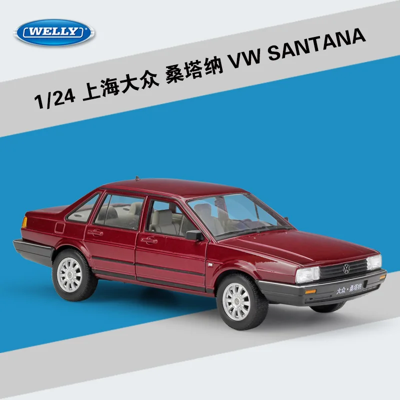 1 24 Volkswagen Santana литые под давлением модели автомобилей статическое моделирование миниатюрные Автомобили Металлические коллекционные игрушк... 1 24 Volkswagen Santana литые под давлением модели автомобилей статическое моделирование миниатюрные Автомобили Металлические коллекционные игрушк...