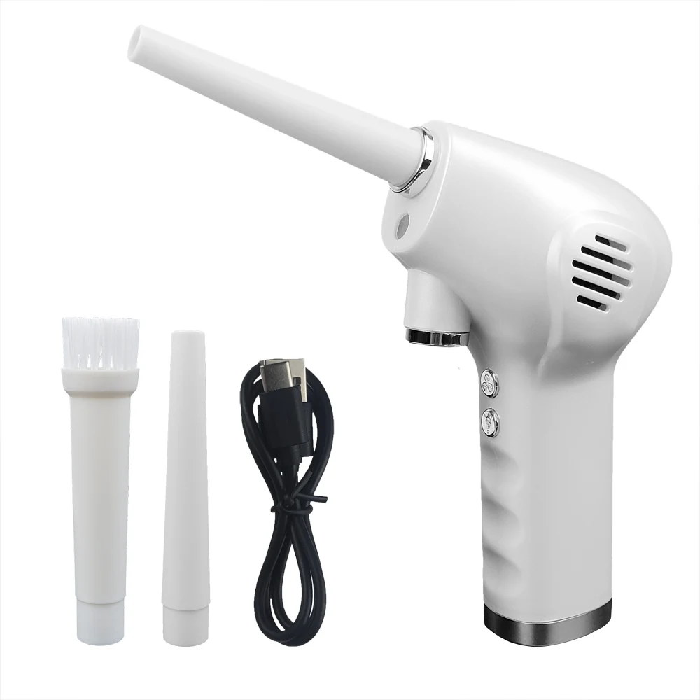 Cordless Air Duster Compressed Air Blower 6000mah For Computer Keyboard Laptop Camera Rechargeable Cleaning Tool