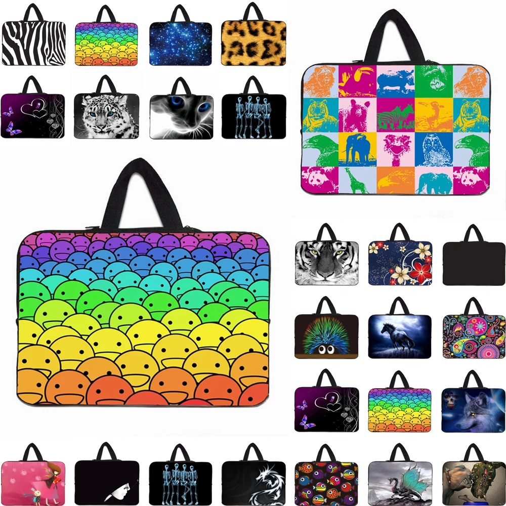 

Boys Girls 2019 School Gift Notebook Carry Bag Case Fit 13" inch 14" 15" 17" Laptop Computer Chromebook For Macbook Pro 13.3" HP