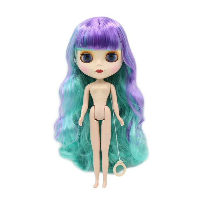 Кукла Blyth, Обнаженная, нормальная и комбинированная, для тела, разного типа, модная, симпатичная, BJD, куклы, подходит для самостоятельного макияжа, с набором рук A& B - Цвет: BL42687216