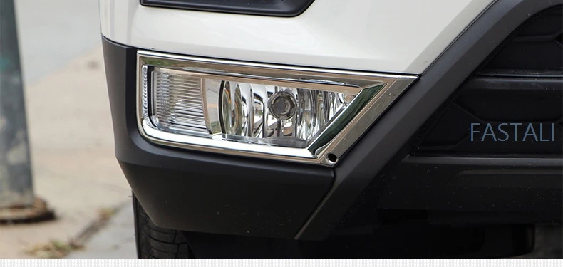 Для Tiguan второго поколения- передний противотуманный светильник, авто передний противотуманный светильник s, рамка для бровей, отделка ABS, наружное украшение