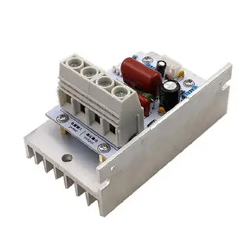 

SCR Voltage Regulator AC 220V 10000W Speed Control Dimmer Thermostat Module Kit H55A