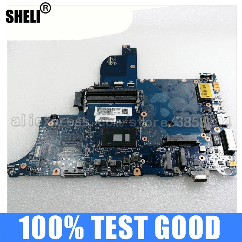 

Материнская плата SHELI для ноутбука HP PROBOOK 640 G2 650 G2 W/ I3-6100U ЦП Цирк-852724-001 DDR4
