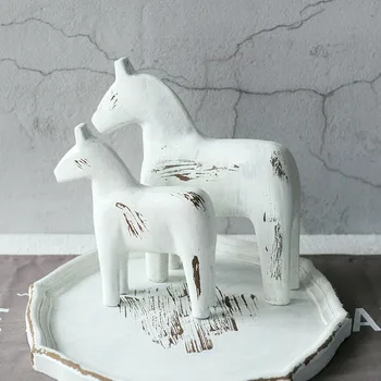 

Tobs wood plate vintage white style handmade dessert tray cake table decoration makeup jewelry stroage holder ring trays