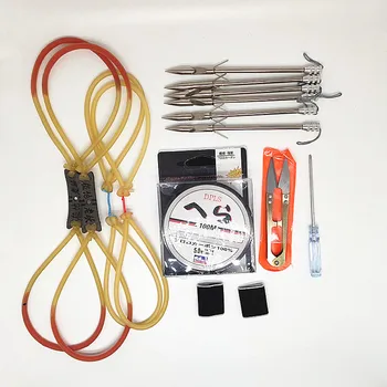 

Outdoor all-in-one fishing accessory set slingshot hunting fishing set outdoor recreation shooting fishing set 2020 new