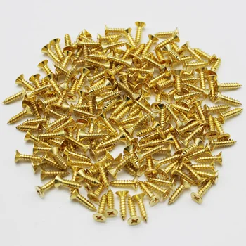 

100pcs M3.5 Self Tapping Brass Wood Screw