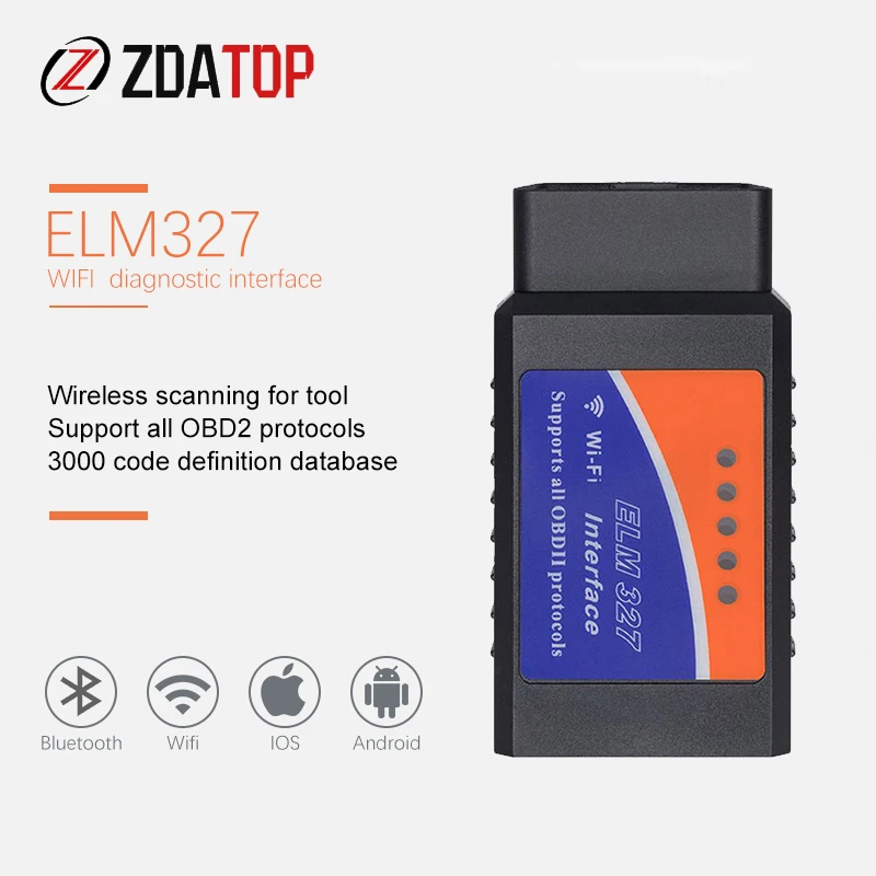 Автомобильный сканер ELM327 V1.5 Bluetooth/Wifi OBD2 автомобильный v1.5 Elm 327 Bluetooth