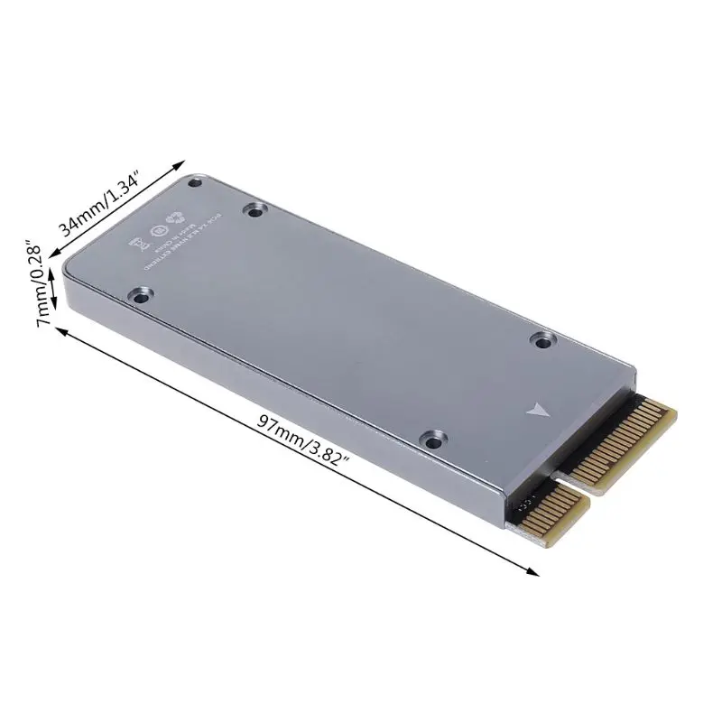 M.2 NVMe SSD NGFF-PCI-EX4 адаптер M ключ B Ключ PCI Express3.0 SATA3 карта