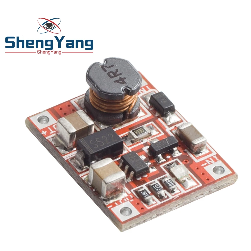 

ShengYang DC-DC Boost Power Supply Module Converter Booster Step Up Circuit Board 3V to 5V 1A Highest Efficiency 96%