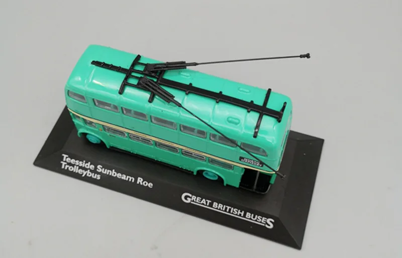 1/76 сплав литой Лондонский двухэтажный троллейбус модель игрушечного автомобиля большие британские автобус трамвай коллекция игрушек