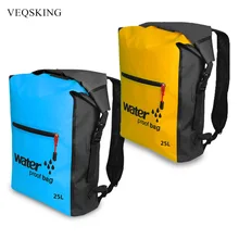 25L Открытый водонепроницаемый рюкзак ранец большой емкости сухой мешок для хранения Рафтинг Спорт Каякинг каноэ дорожная сумка