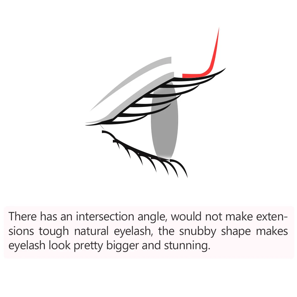 10 PCS Qeelasee 0.03/0.07/0.10 M/LC/L+/LD/L Curl False Eyelash Extensions Mink Black Material  Mixed Tray Makeup Lashes 5