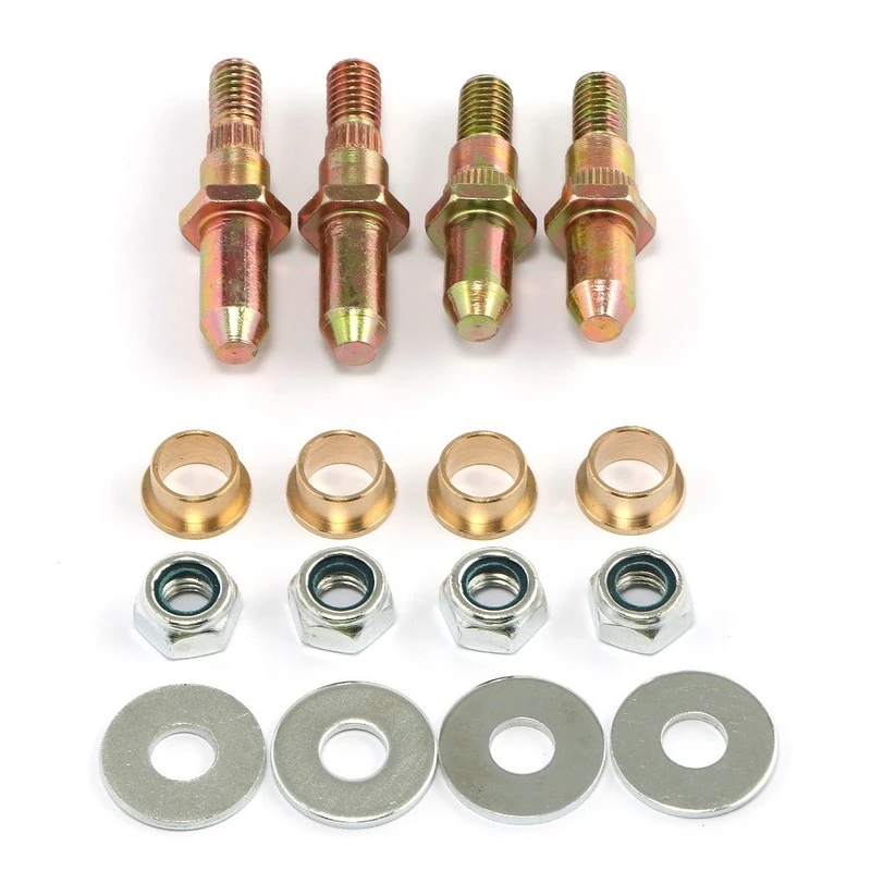Exterior Door Hinge Pins 2 Door Bushing Kit for Chevrolet Fullsize