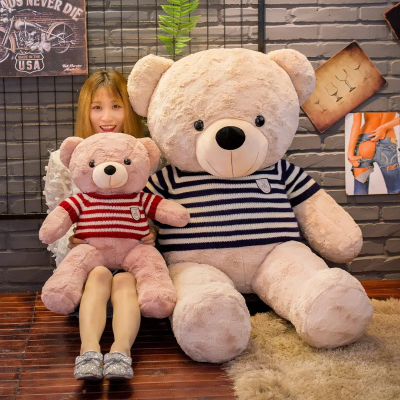 75cm Bear Plush Toy Bear Doll Doll Pillow Doll To Send Girlfriend Birthday Gift Valentine s 1