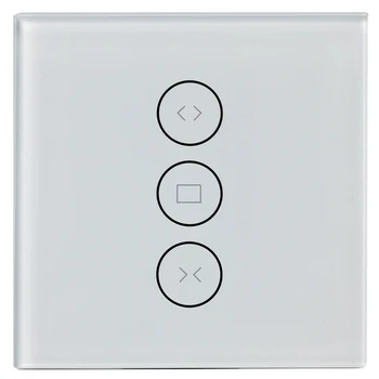 

AMS-Eu Smart Switch Mobile App Remote Control Wifi Smart Wall Curtain Switch Can Be Voice Control
