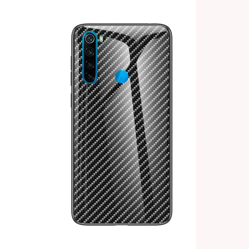 Чехол для Redmi Note 8 T, Стильный чехол из закаленного стекла для телефона Etui, Xiaomi Redmi Note 8 Pro, Твердый Чехол - Цвет: D