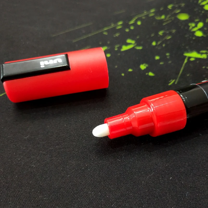 Uni mitsubishi Posca PC 5M ручка для рисования с очень тонким наконечником 1 8 2 5 мм набор из