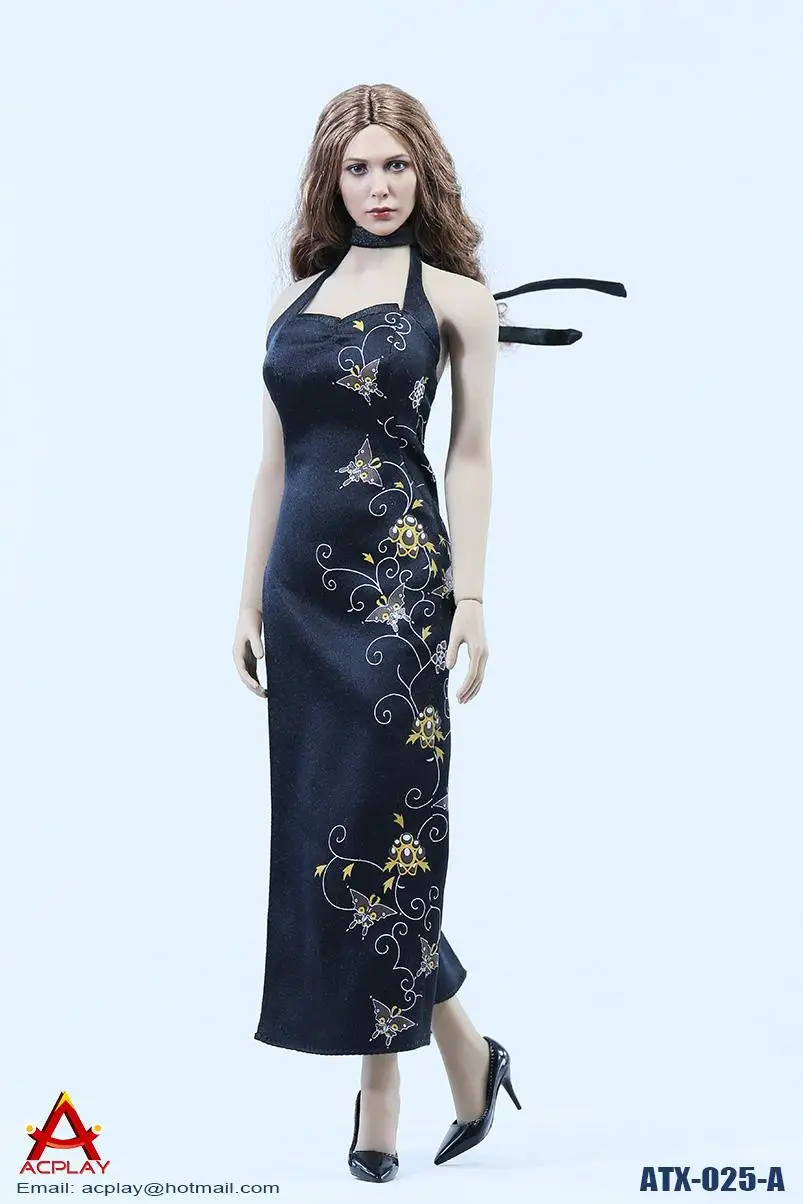 Mnotht 1/6 ATX025 Женская фигурка сексуальная одежда Cheongsam и обувь на высоком каблуке модели Сделай Сам аксессуары Игрушка